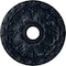 Ekena Millwork Spring Leaf Medallion (Canopies up to 5 5/8"), 19 7/8"OD x 3 5/8"ID x 1 1/4"P, Midnight Dream CM19SPMDF - alternate 1